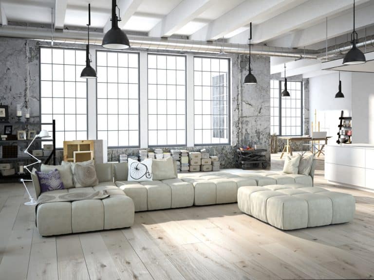 Un loft, des déclinaisons de couleurs