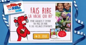 LA VACHE QUI RIT lance la campagne « Un rire pour un rire »