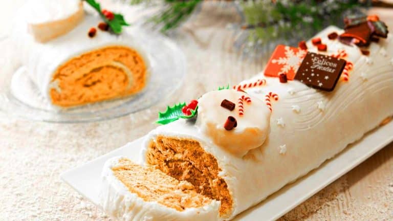 Cette bûche de Noël à la crème au beurre va transformer vos réveillons en 30 minutes chrono avec zéro stress