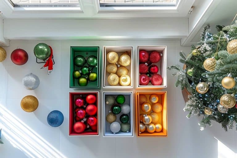 Découvrez ces astuces géniales pour une déco de fête compacte et facile à ranger, vous allez adorer !