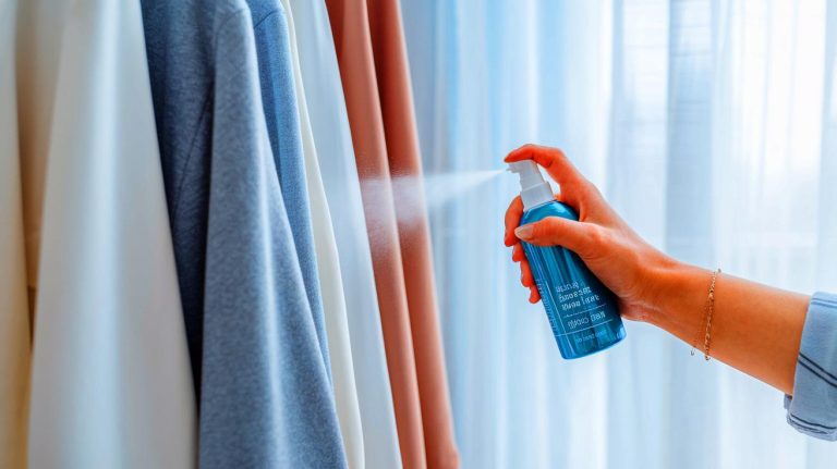 Dites adieu aux fers à repasser : ce spray à 1,99€ d’Action efface les plis aussi vite que l’éclair et sauve vos vêtements Dites adieu aux fers à repasser : ce spray à 1,99€ d'Action efface les plis aussi vite que l'éclair et sauve vos vêtements