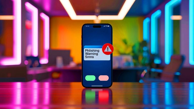 Alerte arnaque par SMS : découvrez ces deux mots-clés qui dévoilent instantanément les fraudes selon nos experts en cybersécurité Illustration de l'essor des arnaques par SMS et des techniques pour les éviter. Image réalisée par IA.
