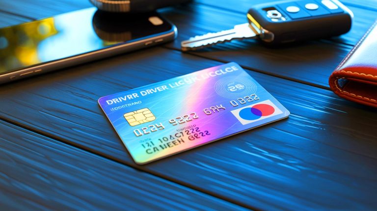 Le permis de conduire rose bientôt invalide : une date couperet fixée et des milliers d’automobilistes menacés de sanctions Illustration de la fin imminente du permis de conduire rose remplacé par un format carte de crédit. Image réalisée par IA.