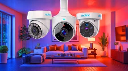 Illustration de l'offre Black Friday de Reolink avec des remises sur les caméras de surveillance.