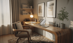 Aménager un coin bureau décoratif et fonctionnel chez soi découvrez comment aménager un coin bureau à la fois décoratif et fonctionnel chez vous pour allier confort, esthétique et productivité.