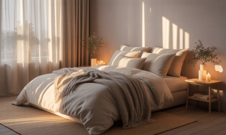 découvrez nos conseils pour créer une décoration de chambre à coucher apaisante et transformez votre espace en un cocon de bien-être et de sérénité.